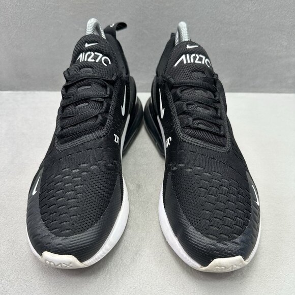 Womens Size 7.5 Nike Air Max 270 Shoes Black / White Athletic Running Sneakers - Picture 2 of 9